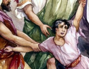 After Jesus was transfigured, He healed a demonized boy (Matthew 17:14-20; Mark 9:14-29; Luke 9:37-43).