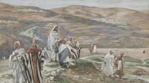 He Sent Them Out Two by Two, illustration from "The Life of Our Lord Jesus Christ" by Tissot (1886-1896)