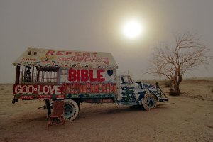 Repent, Slab City, Niland, CA © 2010 Mark Indig