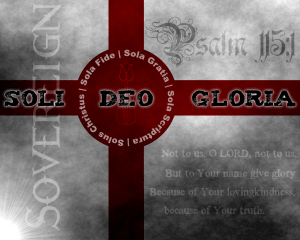 Soli Deo Gloria