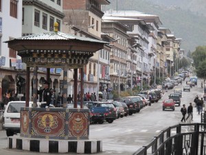 Bhutan city street