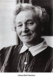 Johanna Ruth Dobschiner Holocaust Survivor