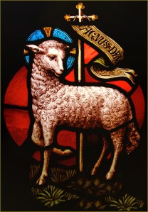 lamb of God stained glass