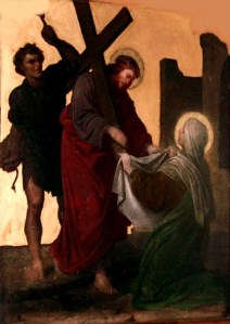 Station 6 - Veronica wipes Jesus' face