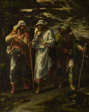 The Walk to Emmaus Lelio Orsi, 1565-75 The National Gallery, London