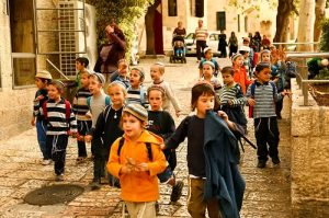 children in Jerusalem
