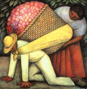 The Flower Carrier Diego Rivera,  1935. 