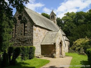 Old Bewick Church Northumbria