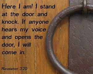 Jesus knocking