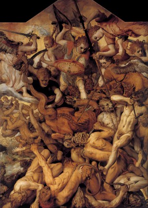 The Fall of the Rebel Angels Frans Floris I , 1554 Royal Museum of Fine Arts, Antwerp