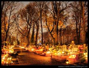 All Saints Day Lodz, Poland