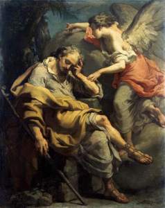 Angel Appears to Joseph in a Dream Gaetano Gandolfi, c. 1790