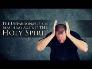 blasphemy against Holy Spirit