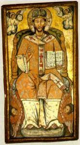 Christ the High Priest, Bodruzal, district Svidnik, from the wooden Church of St. Nicholas, 1650-60