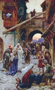Jesus healing the sick in Capernaum