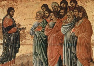 Christ’s Appearance on the Mountain Duccio Di Buoninsegna, 14th century