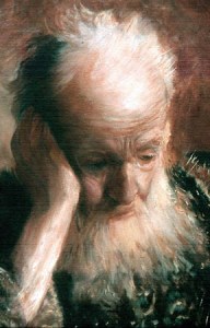 Jeremiah weeping Rembrandt, 1630 Rijksmuseum, Amsterdam