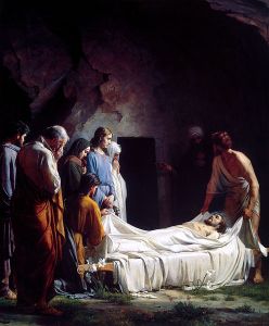  Burial of Christ Carl Heinrich Bloch (1834-90) 