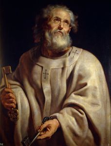 Saint Peter as Pope Peter Paul Rubens, 1610-12 Museo del Prado, Madrid