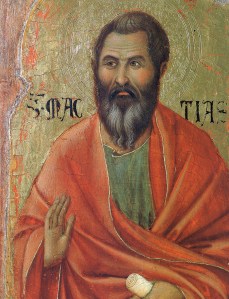 Apostle Matthias Duccio, 1311 Museo dell Opera del Duomo  Florence, Italy