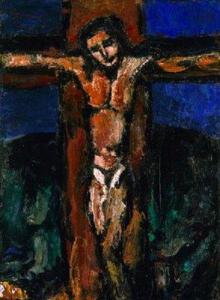 "The Crucifixion" Georges Rouault (early 1920s) Minneapolis Institute of Arts