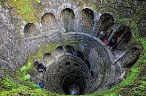 Pozzo di San Patrizio Orvieto, Italy | very deep well with a double spiral staircase designed by Antonio da Sangallo