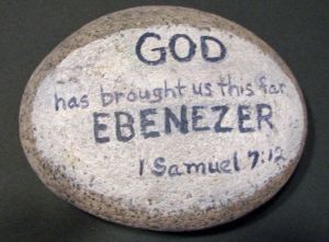 Ebenezer stone