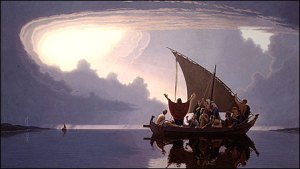 Jesus calms the storm