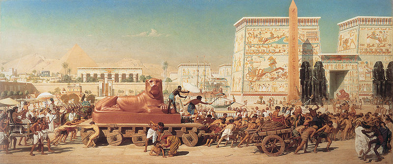 Israel in Egypt Edward Poynter, 1867 Private Collection