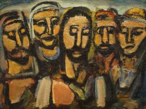 Christ and the Apostles by Georges Rouault, 1937-38 Metropolitan Museum of Art, NY