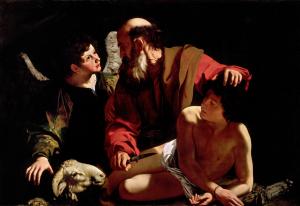 Sacrifice of Isaac Caravaggio (c. 1603) 