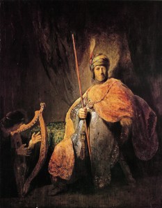 David playing the harp before Saul Rembrandt van Rijn, 1629 - 1631 Städelsches Kunstinstitut und Städtische Galerie, Frankfurt am Main