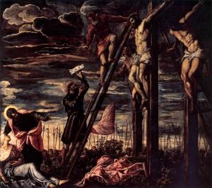 The Crucifixion of Christ Tintoretto, 1568 San Cassiano, Venice 