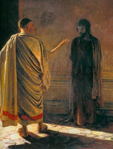 What is truth? Christ and Pilate Nikolai Ge, 1890 