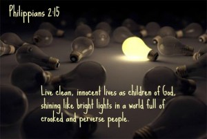live clean innocent lives shining