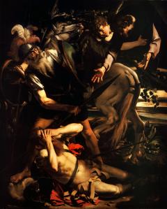 The Conversion of Saint Paul Caravaggio, 1600 Odescalchi Balbi Collection, Rome