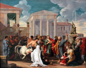 Paul and Barnabas in Lystra Johann Heiss, 1678 Germanisches Nationalmuseum Nuremberg, Germany