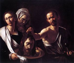 Salome with the Head of John the baptist Caravaggio, 1610 National Gallery, London