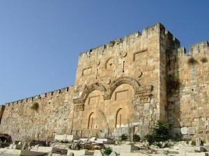 Eastern Gate City Walls of Jerusalem