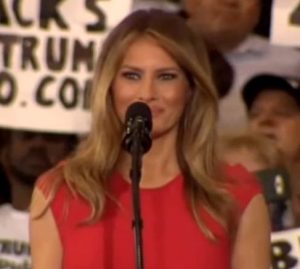 melania-trump-lords-prayer-democrats-attack-florida-rally-933x445